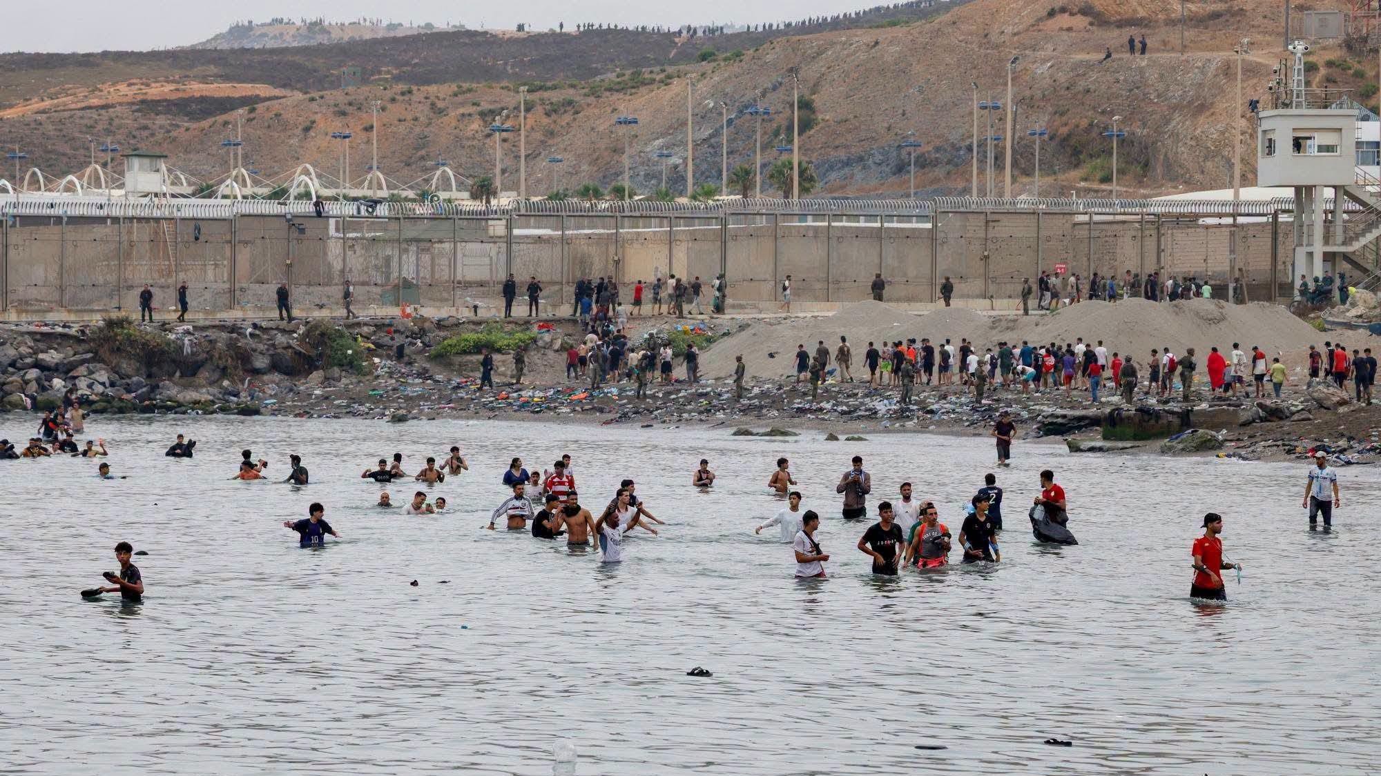 ceuta migrants